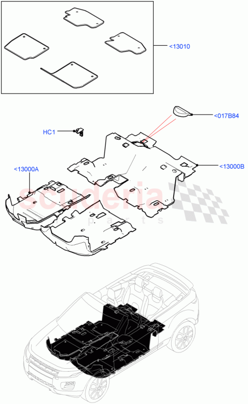 Part Diagram for Land Rover LR085437