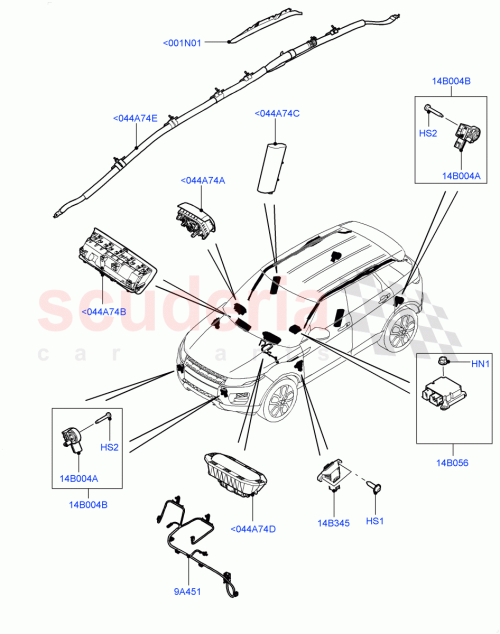 Part Diagram for Land Rover LR071927