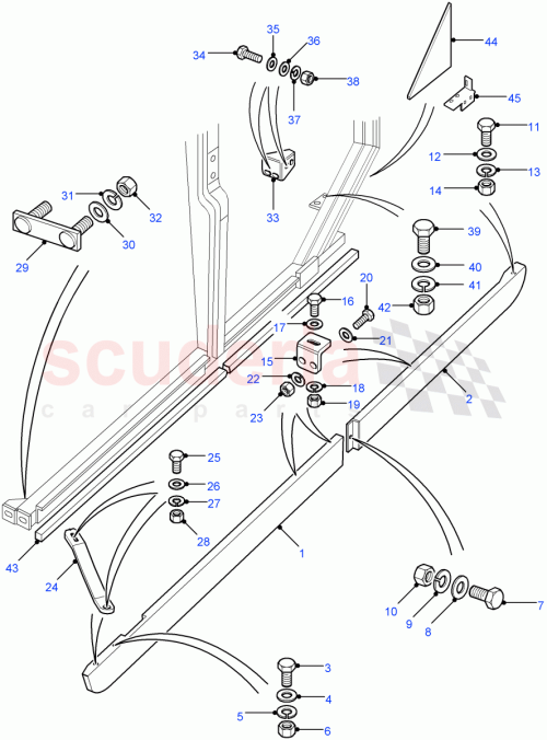 Part Diagram for Land Rover LR011892