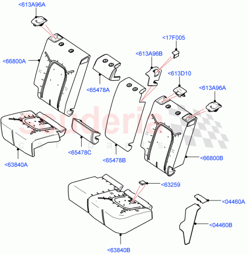 Part Diagram for Land Rover LR129878