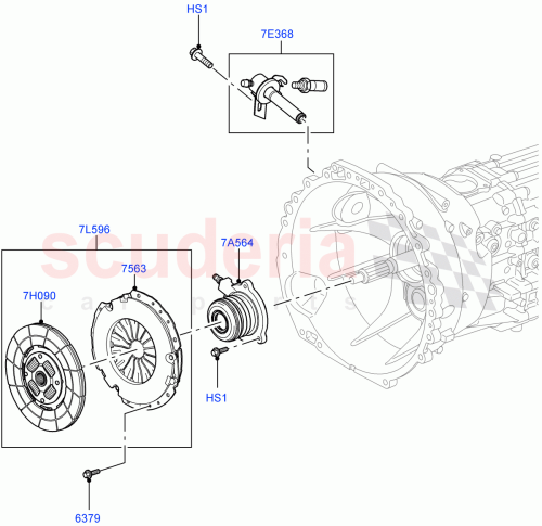 Part Diagram for Land Rover LR128550