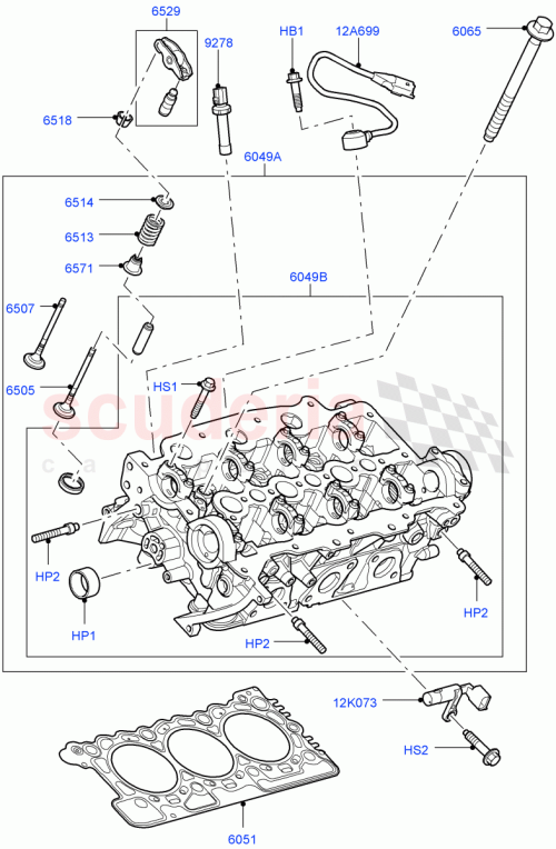 Part Diagram for Land Rover LR034017
