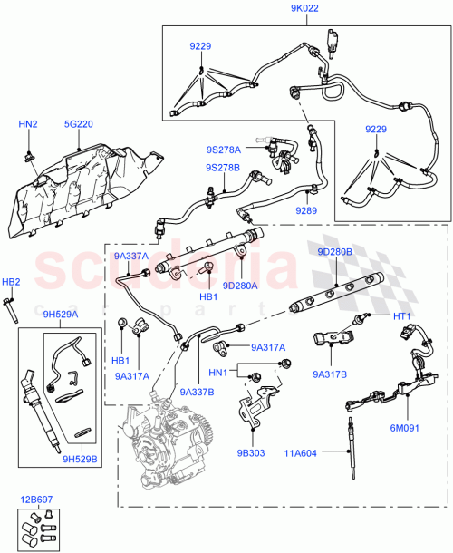 Part Diagram for Land Rover LR002477