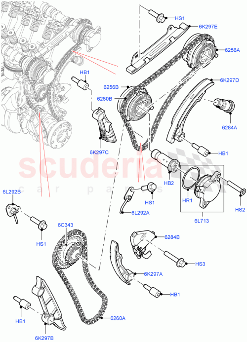 Part Diagram for Land Rover LR135872