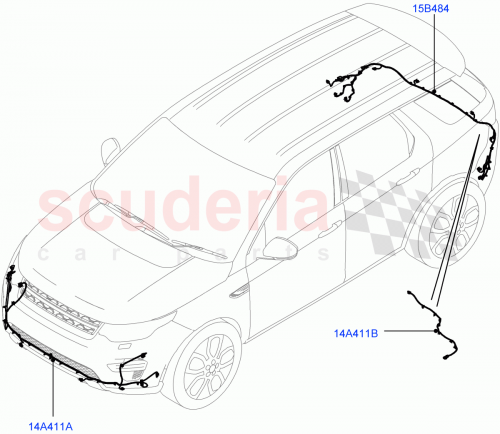 Part Diagram for Land Rover LR085526