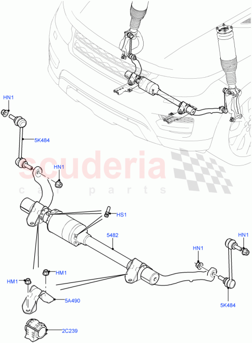 Part Diagram for Land Rover LR043843
