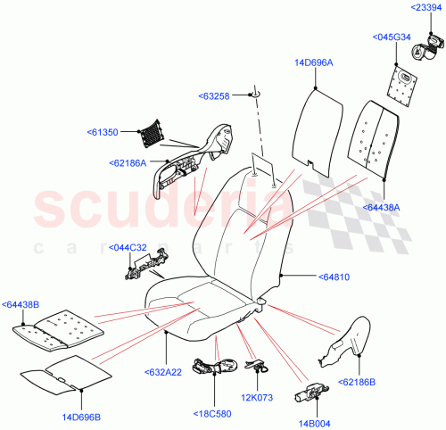 Part Diagram for Land Rover LR118513