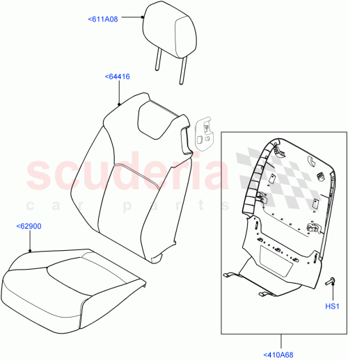 Part Diagram for Land Rover LR074718