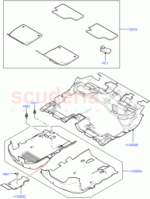 Part Diagram for Land Rover LR061635