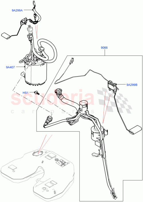 Part Diagram for Land Rover LR061453