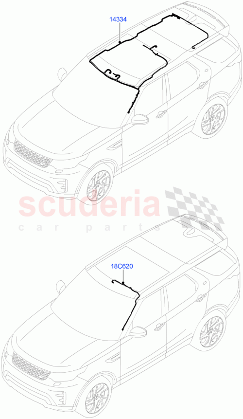 Part Diagram for Land Rover LR148321