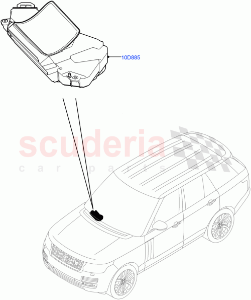 Part Diagram for Land Rover LR114148