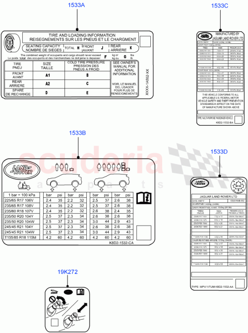 Part Diagram for Land Rover LR170744