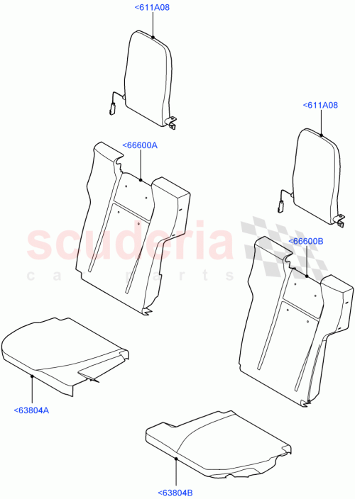 Part Diagram for Land Rover LR111420