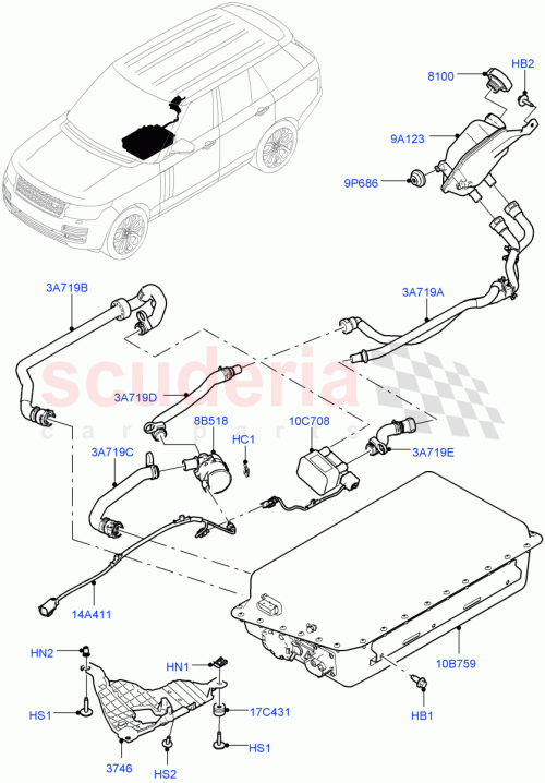 Part Diagram for Land Rover LR049036