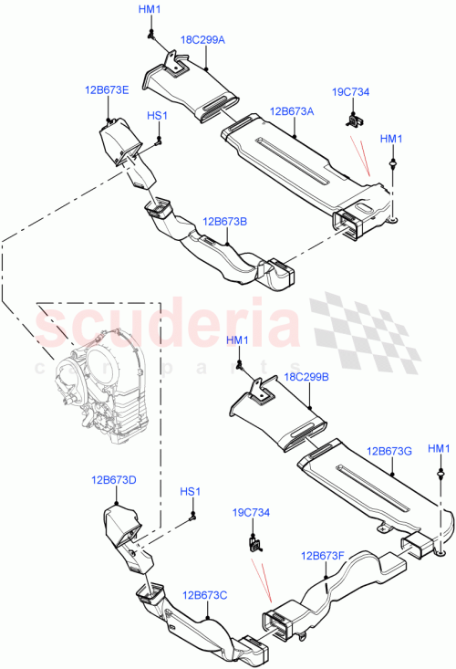 Part Diagram for Land Rover LR153795
