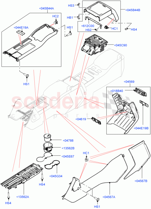 Part Diagram for Land Rover LR069611
