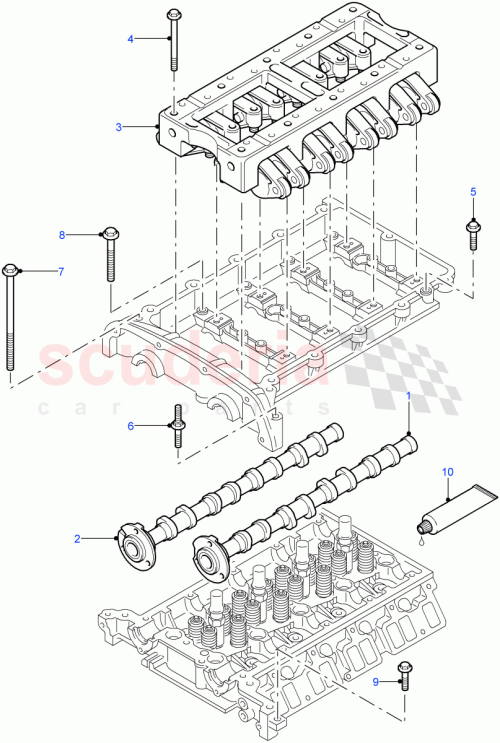 Part Diagram for Land Rover LR004334