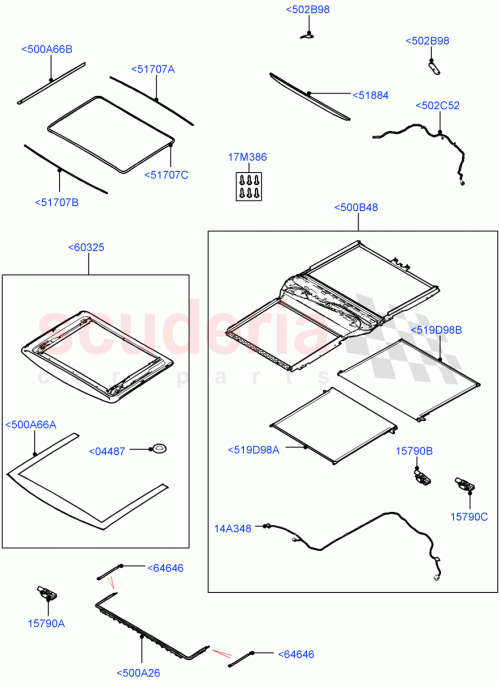 Part Diagram for Land Rover LR096352