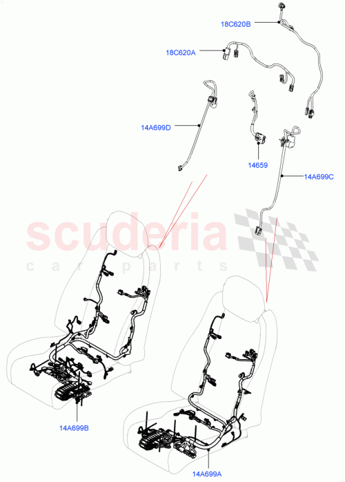 Part Diagram for Land Rover LR110593