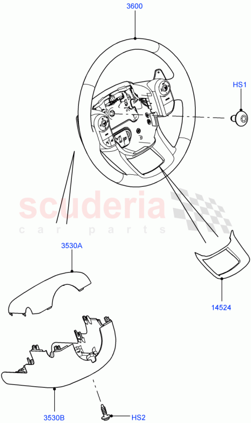 Part Diagram for Land Rover LR116232