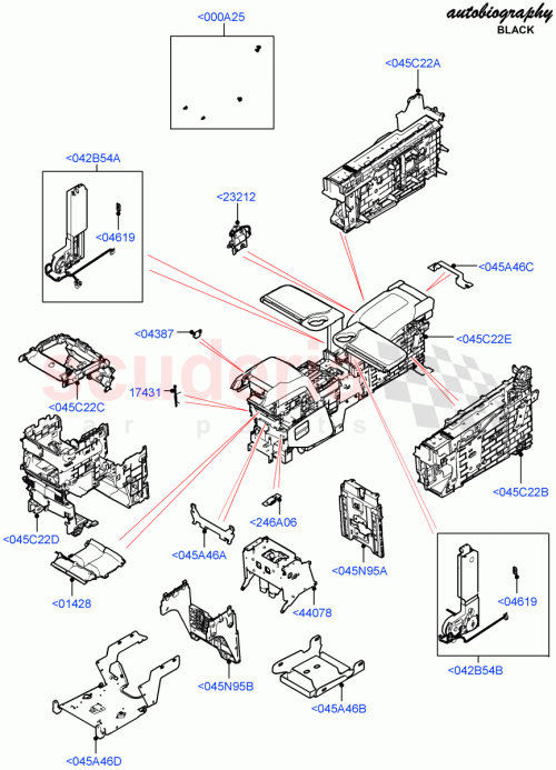 Part Diagram for Land Rover LR108466
