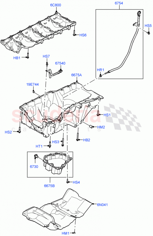 Part Diagram for Land Rover LR152045