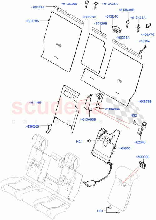 Part Diagram for Land Rover LR048658