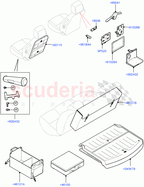 Part Diagram for Land Rover VPLCS0340