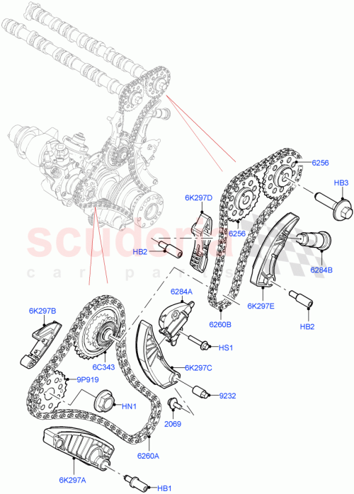 Part Diagram for Land Rover LR139667