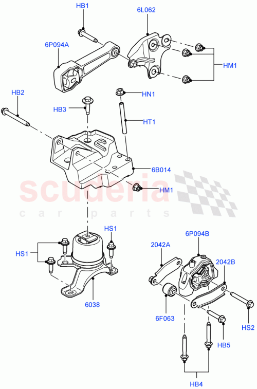 Part Diagram for Land Rover LR032653