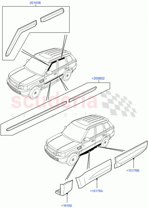 Part Diagram for Land Rover LR007358