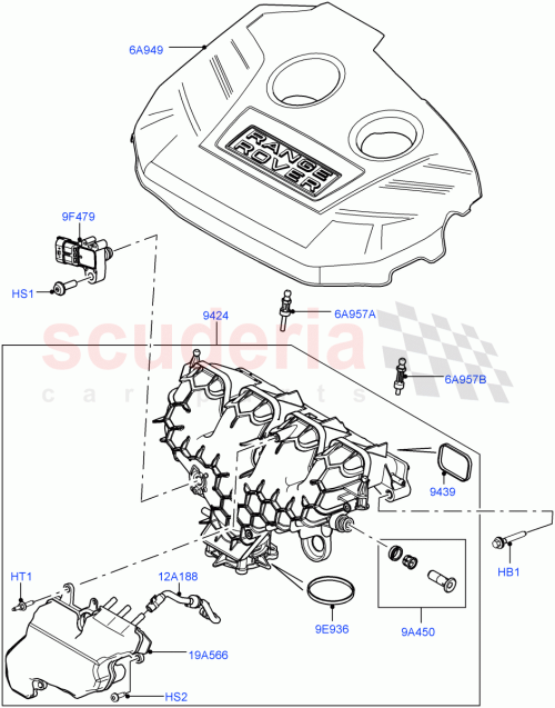 Part Diagram for Land Rover LR049643