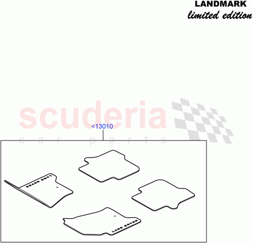 Part Diagram for Land Rover LR023750