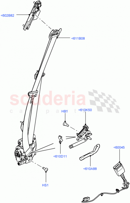 Part Diagram for Land Rover LR072803