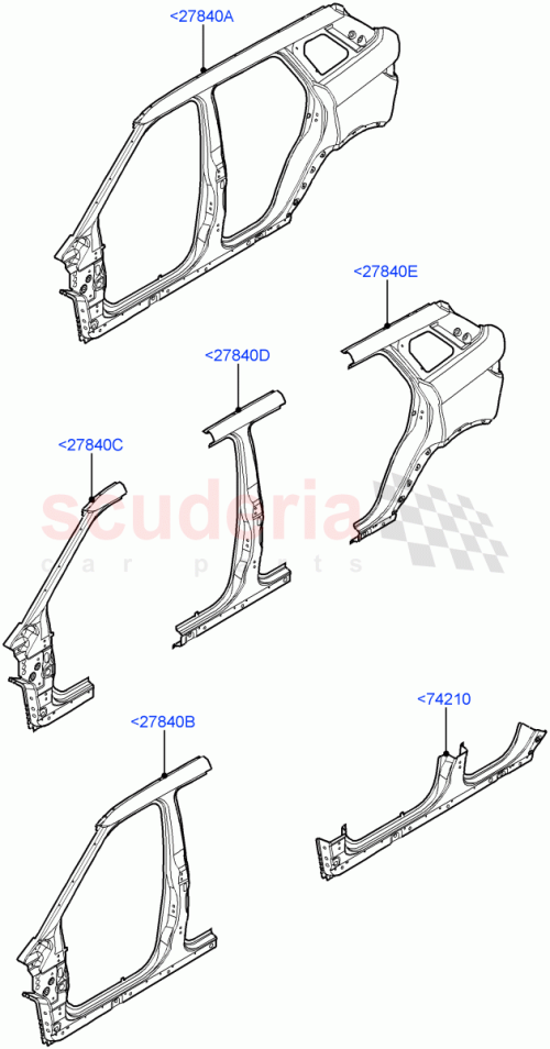 Part Diagram for Land Rover LR043045