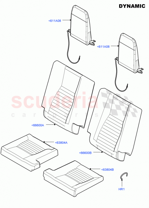 Part Diagram for Land Rover LR125144