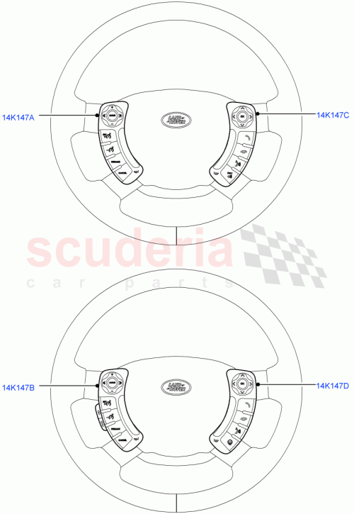 Part Diagram for Land Rover LR057123