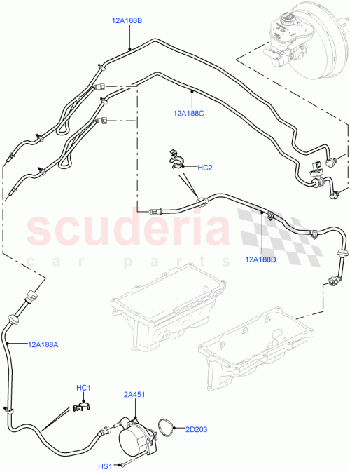 Part Diagram for Land Rover LR052580