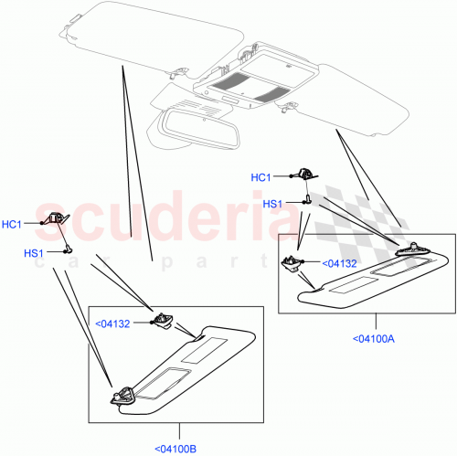 Part Diagram for Land Rover LR060411