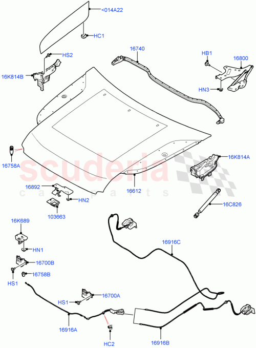 Part Diagram for Land Rover LR131591