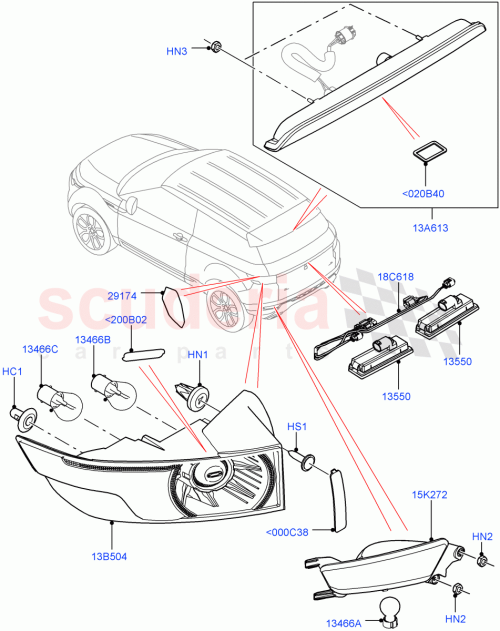 Part Diagram for Land Rover LR025158