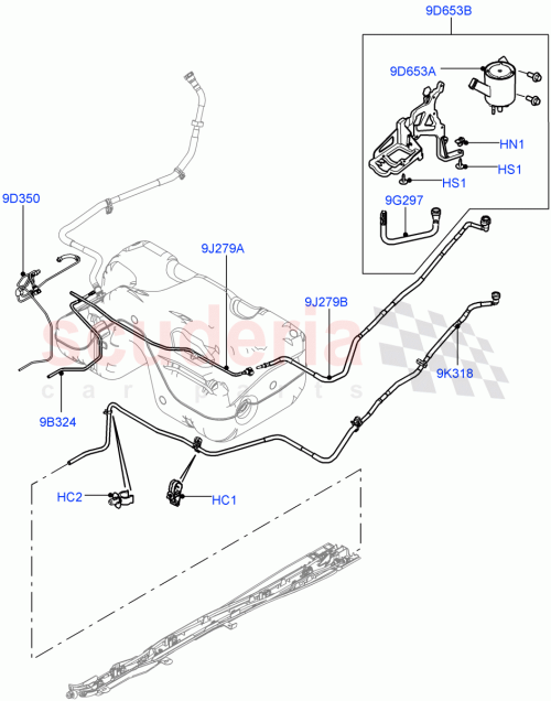 Part Diagram for Land Rover LR044456