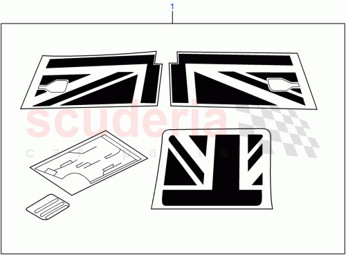 Part Diagram for Land Rover VPLDB0150PAB