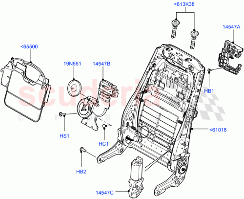 Part Diagram for Land Rover HYG500370