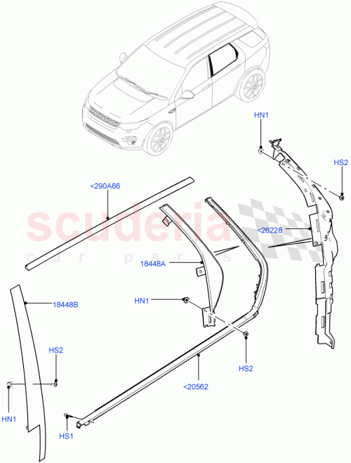 Part Diagram for Land Rover LR058487