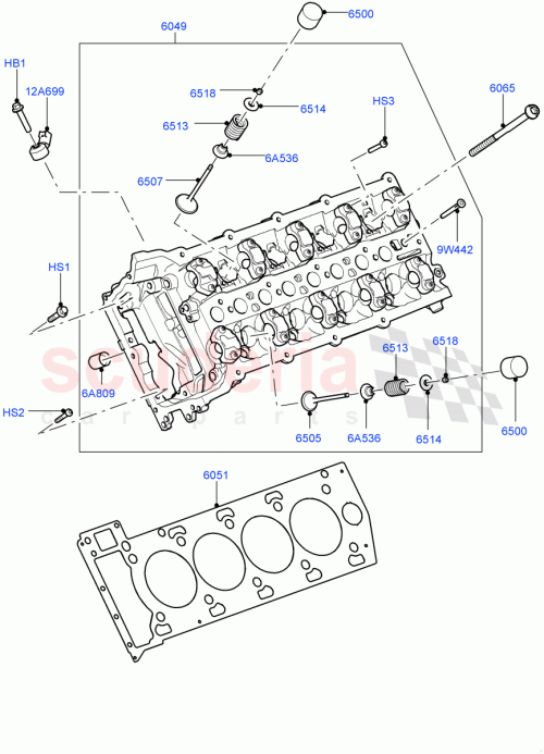 Part Diagram for Land Rover LR026148