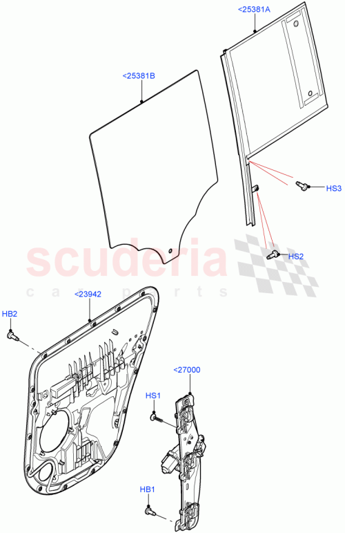 Part Diagram for Land Rover LR146733