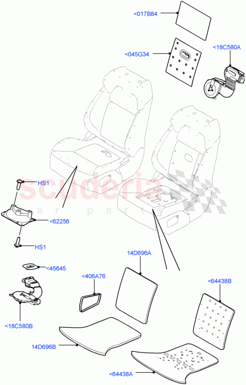 Part Diagram for Land Rover LR042348
