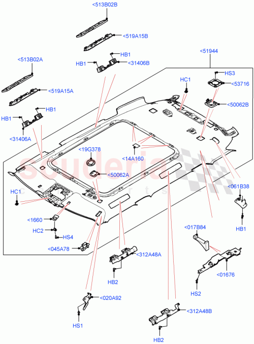 Part Diagram for Land Rover LR154259